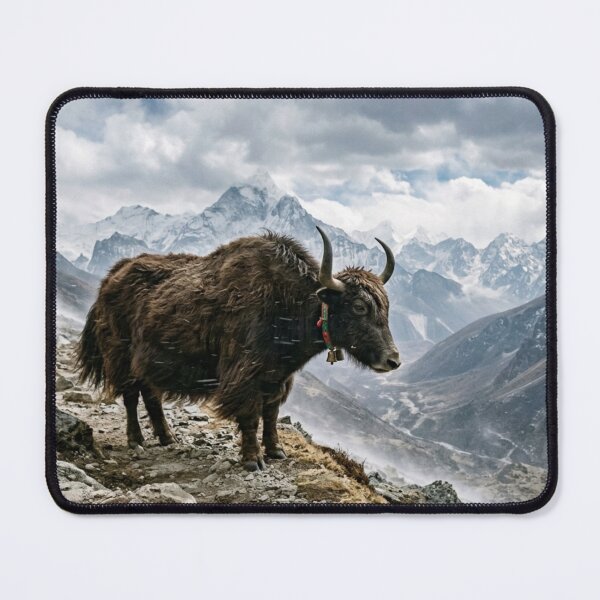 Item preview, Yak in a windy mountain designed and sold by Malisa345.