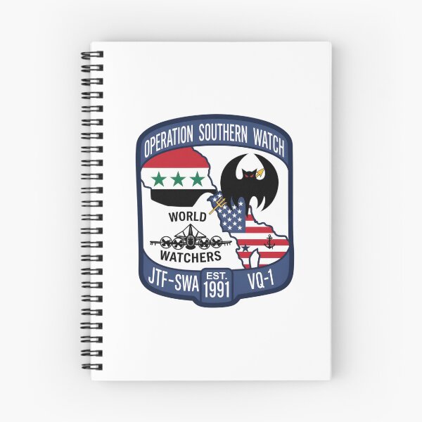 Item preview, Operation Southern Watch: VQ-1 "World Watchers" Mission Patch designed and sold by CharlieDesings.