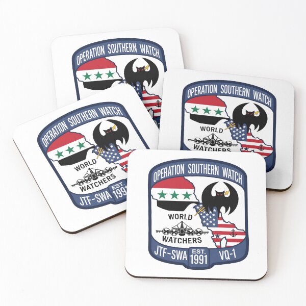 Item preview, Operation Southern Watch: VQ-1 "World Watchers" Mission Patch designed and sold by CharlieDesings.