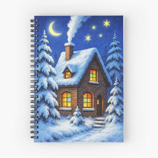 Item preview, Beautiful fairy tale house in Christmas designed and sold by AsahiNoAme.
