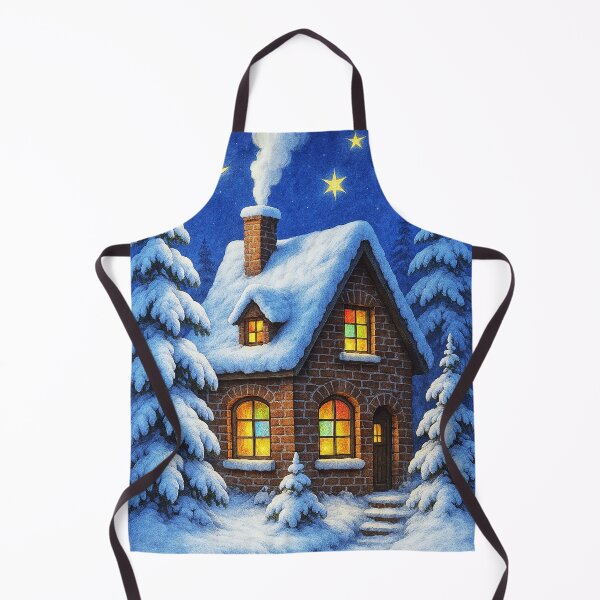 Item preview, Beautiful fairy tale house in Christmas designed and sold by AsahiNoAme.