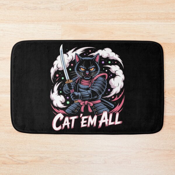 Item preview, Cat samurai, cat'em all designed and sold by Boardgameo.
