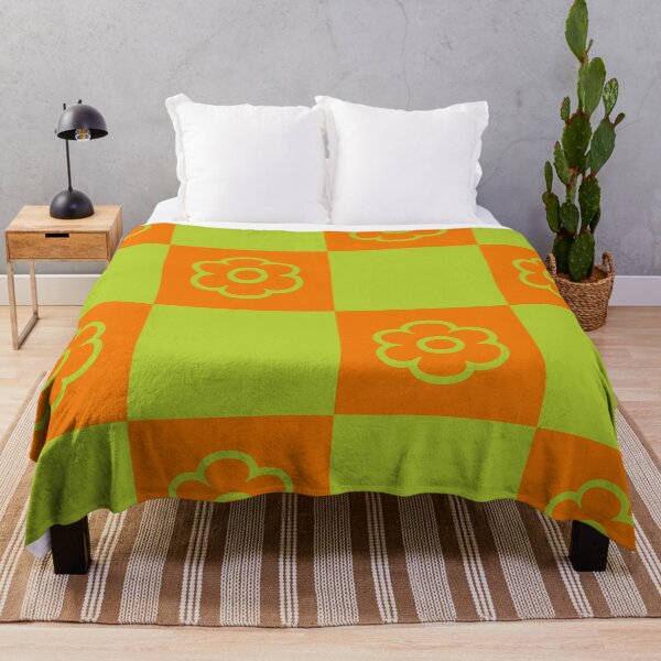 Item preview, Retro Checkerboard Flowers designed and sold by tonymagnerart.