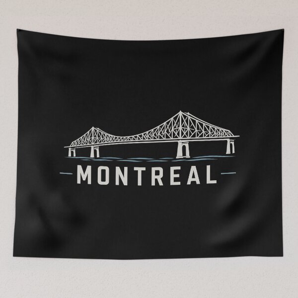 Item preview, Montreal Jacques Cartier Bridge Minimalist designed and sold by Fenay Designs.