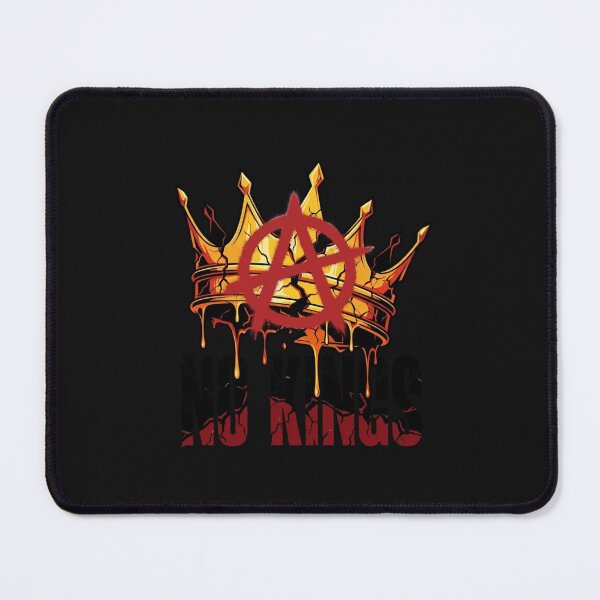 Item preview, No Kings Anarchy Crown Anti-Authority Statement Design designed and sold by maydebanxin.