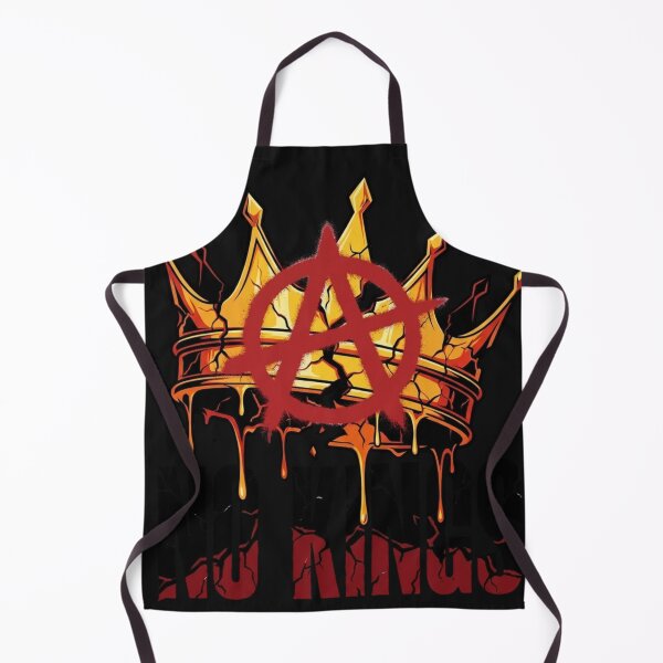 Item preview, No Kings Anarchy Crown Anti-Authority Statement Design designed and sold by maydebanxin.