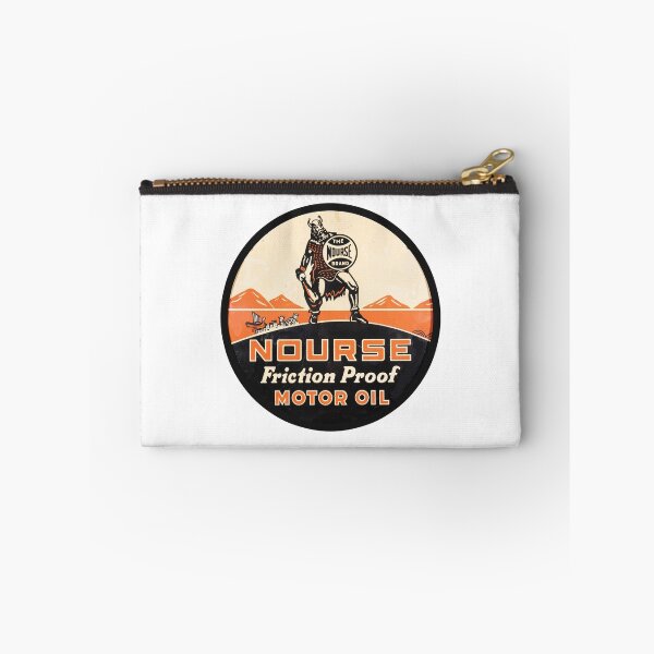 Item preview, Vintage Nourse Friction Proof Motor Oil designed and sold by QuayTradingCo.