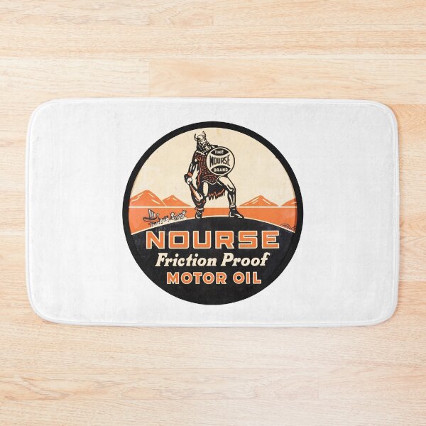 Item preview, Vintage Nourse Friction Proof Motor Oil designed and sold by QuayTradingCo.