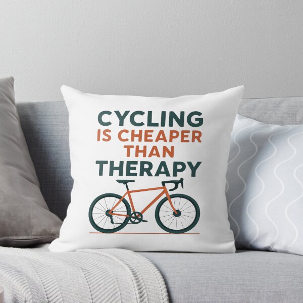 Item preview, Cycling Shirt – Cycling Is Cheaper Than Therapy designed and sold by PeterskyDesign.