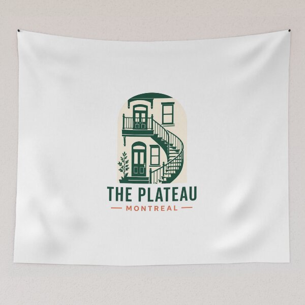 Item preview, The Plateau Montreal Spiral Staircase Silhouette designed and sold by Fenay Designs.