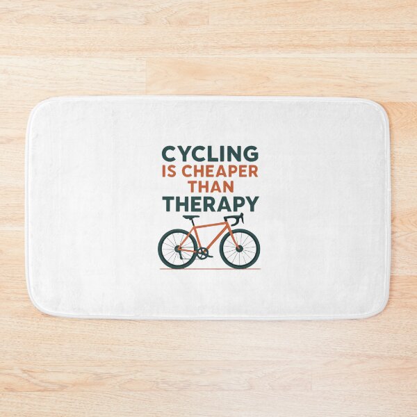 Item preview, Cycling Shirt – Cycling Is Cheaper Than Therapy designed and sold by PeterskyDesign.