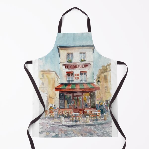 Item preview, Le Consulat Paris Watercolor designed and sold by caracatita75.