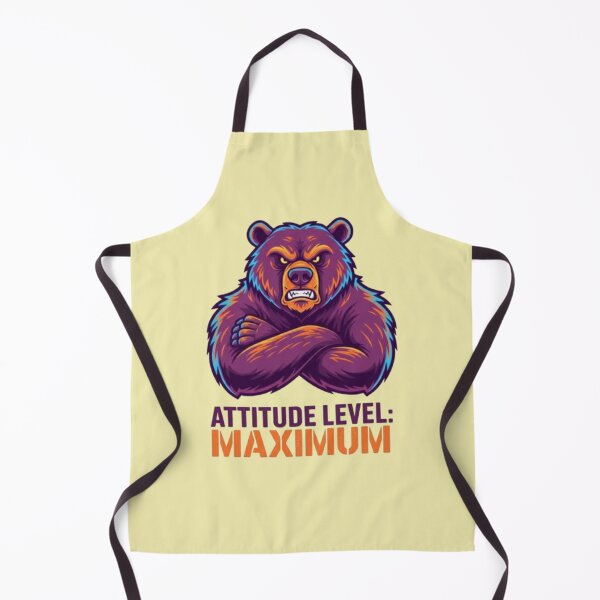 Item preview, Attitude Bear – Maximum Confidence Design designed and sold by Dogandesighn.
