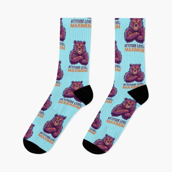 Item preview, Attitude Bear – Maximum Confidence Design designed and sold by Dogandesighn.