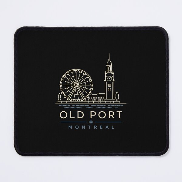 Item preview, Old Port Montreal La Grande Roue Line Art designed and sold by Fenay Designs.