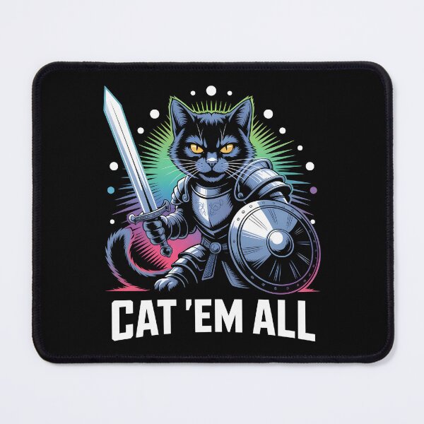 Item preview, Cat knight, cat'em all designed and sold by Boardgameo.