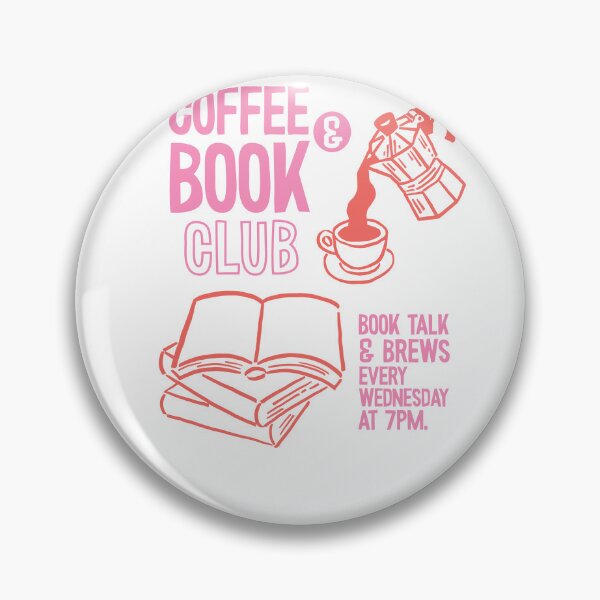 Item preview, Coffee & Book Club Book Talk & Brews Wednesday Schedule designed and sold by krystalRomanart.