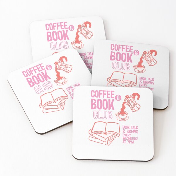 Item preview, Coffee & Book Club Book Talk & Brews Wednesday Schedule designed and sold by krystalRomanart.