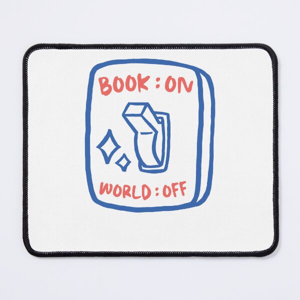 Item preview, Book On World Off Light Switch Retro Reading designed and sold by krystalRomanart.
