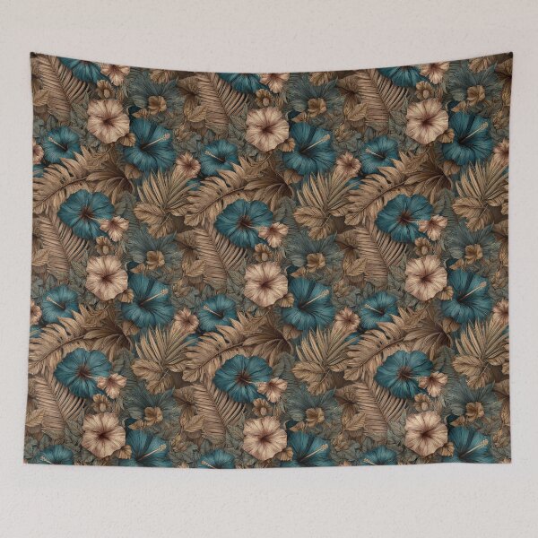 Item preview, Edgy Tropical Flower - Flower Floral Print  - Gifts For Boyfriend designed and sold by RoyalStarsPatts.