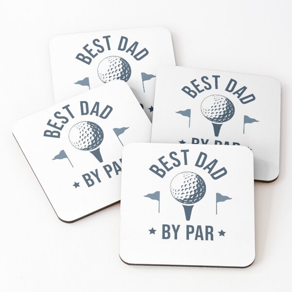 Item preview, Best Dad By Par Funny Golf Dad designed and sold by krystalRomanart.