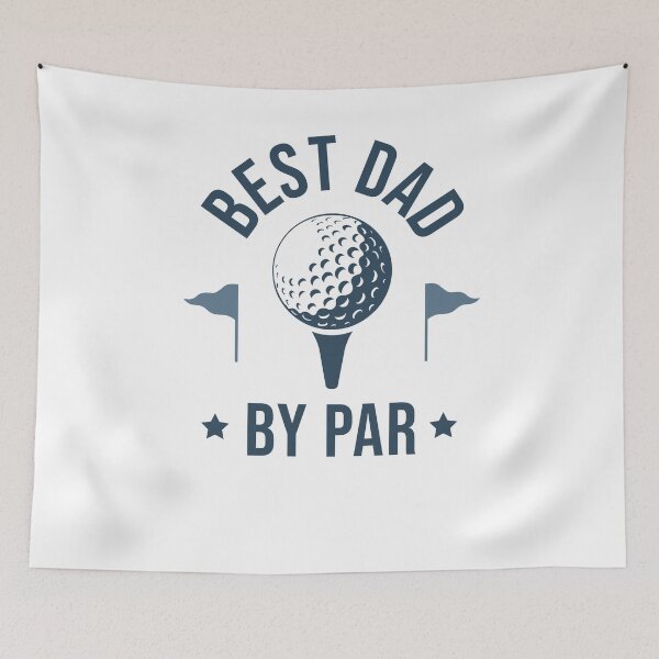 Item preview, Best Dad By Par Funny Golf Dad designed and sold by krystalRomanart.