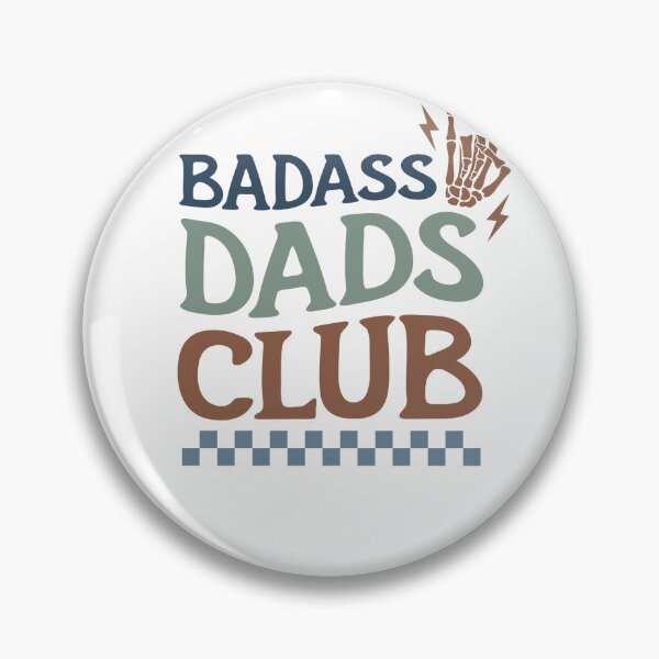 Item preview, Badass Dads Club Retro Rock Hand designed and sold by krystalRomanart.