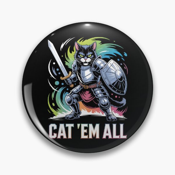 Item preview, Cat knight, cat'em all designed and sold by Boardgameo.