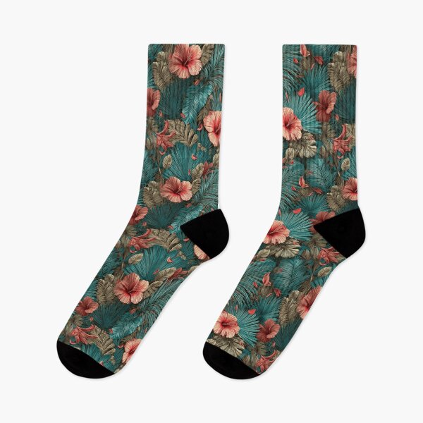 Item preview, Lush Tropical Flower  - Birth Flower Motif  - Gifts For Her designed and sold by RoyalStarsPatts.