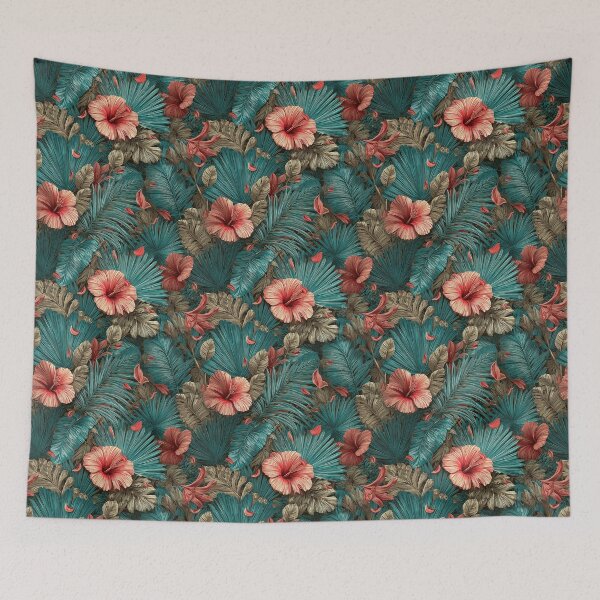 Item preview, Lush Tropical Flower  - Birth Flower Motif  - Gifts For Her designed and sold by RoyalStarsPatts.