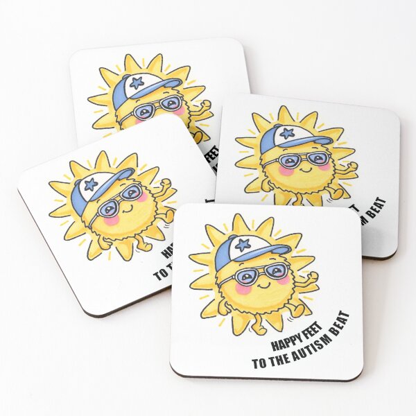 Item preview, Happy Feet to the Autism Beat - Positive Autism SEND designed and sold by Cass Harker Studio.