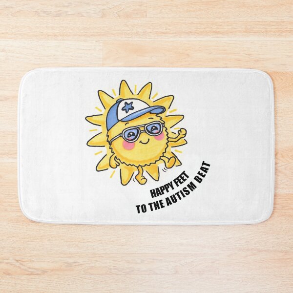 Item preview, Happy Feet to the Autism Beat - Positive Autism SEND designed and sold by Cass Harker Studio.