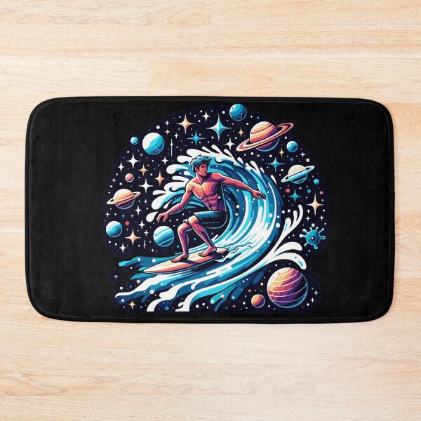 Item preview, Galactic Surfer Cosmic Wave Design Gift for Surfers and Space Lovers designed and sold by CyfroweMysli.