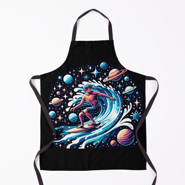 Item preview, Galactic Surfer Cosmic Wave Design Gift for Surfers and Space Lovers designed and sold by CyfroweMysli.