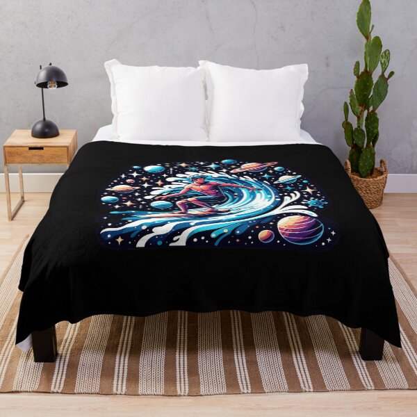 Item preview, Galactic Surfer Cosmic Wave Design Gift for Surfers and Space Lovers designed and sold by CyfroweMysli.