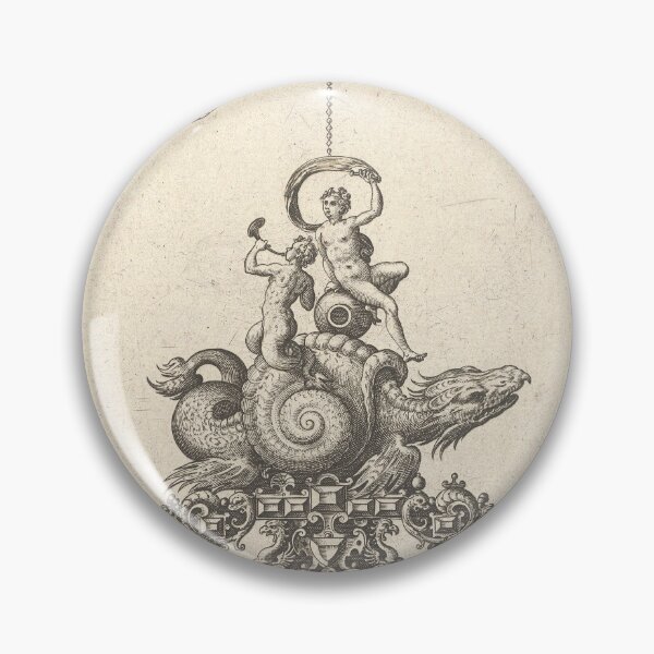 Item preview, Collaert Sea Monster Shell Pendant | Nautical designed and sold by GammaRay.