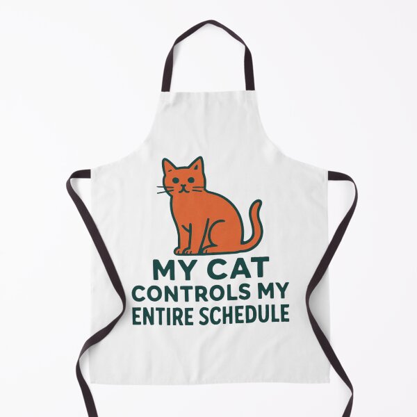 Item preview, Cat Owner Shirt – My Cat Controls My Entire Schedule designed and sold by PeterskyDesign.