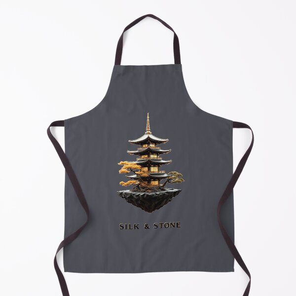 Item preview, Silk & Stone - Zen Sanctuary – Pagoda & Obsidian Bonsai High-End 3D_ Edition_01 designed and sold by Shift-Bloom.