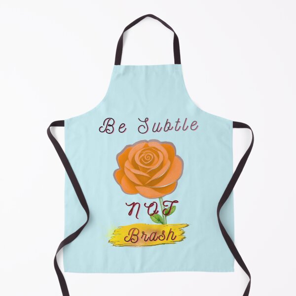 Item preview, Be Subtle Not Bras Rose designed and sold by Art With Impact – Statement Art & Apparel for Deep Thinkers.