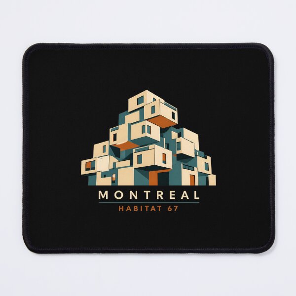 Item preview, Montreal Habitat 67 Modern Architecture designed and sold by Fenay Designs.