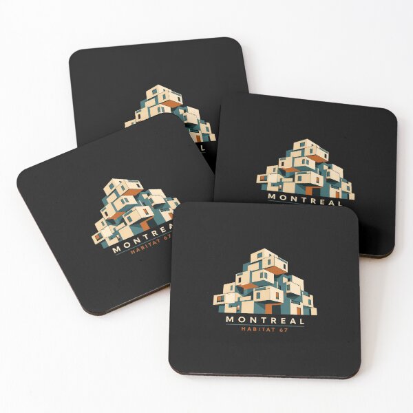 Item preview, Montreal Habitat 67 Arquitectura Moderna designed and sold by Fenay Designs.