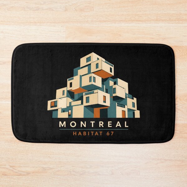 Item preview, Montreal Habitat 67 Modern Architecture designed and sold by Fenay Designs.