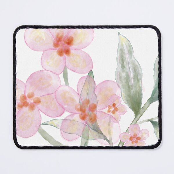 Item preview, Dreamy Pink Watercolour Flowers designed and sold by AnimaliaStar.