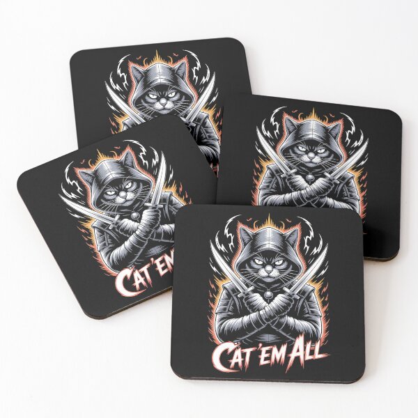 Item preview, Cat ninja, cat'em all designed and sold by Boardgameo.