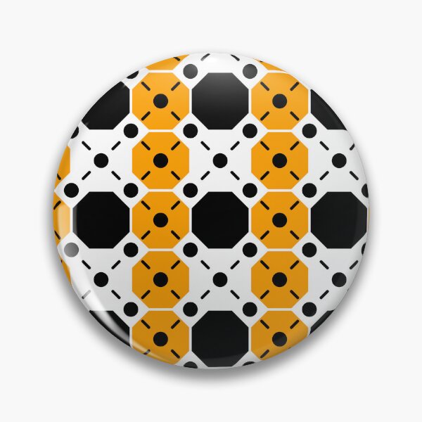 Item preview, Orange peel, black & white geometric seamless pattern designed and sold by Mint + Midnight.