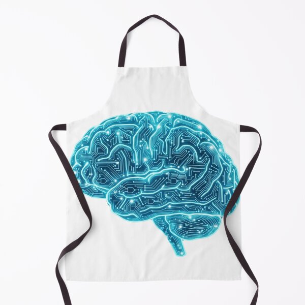 Item preview, Neural Circuitry - Glowing Cybernetic Brain AI Tech Graphic designed and sold by designerr23 ⭐⭐⭐⭐⭐.
