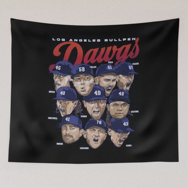 Item preview, Los Angeles D Bullpen Dawgs  designed and sold by Martin Taka.