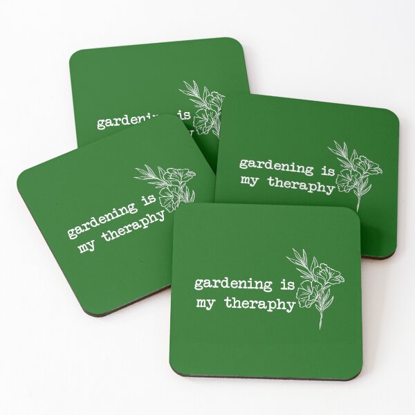 Item preview, Gardening is my theraphy designed and sold by sallyheaney.