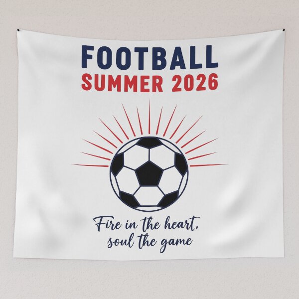 Item preview, FIFA World Cup 2026: United by Passion Soccer Skyline Art designed and sold by MalisoStickers.