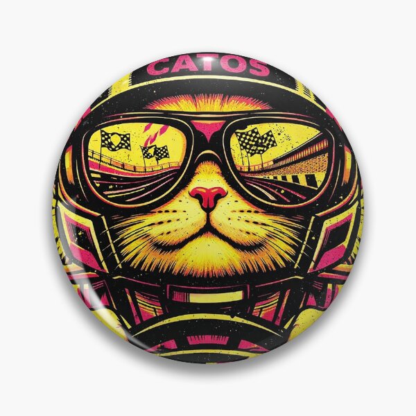 Item preview, Retro Race Day: Neon Speedster designed and sold by CataosMeow.